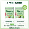 Bloom Nutrition Superfood Greens 2-Pack – Strawberry Kiwi (96 Servings) 09/27