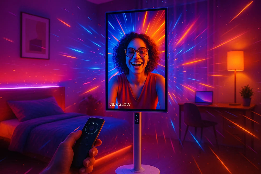 32 inch ViewGlow Monitor | High Resolution Rollable  Display | Smart Touch Screen