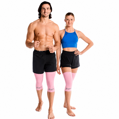 Copper Joe Knee Compression Sleeve 2 Pack – Pink Pair