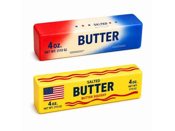2-Pack Mystery USA-Themed Butter Slime Squishy Toys