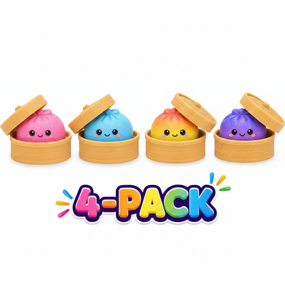 4-Pack Squishy Dumplings