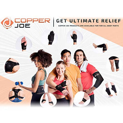 Copper Joe Full Leg Compression Sleeve – Copper Infused