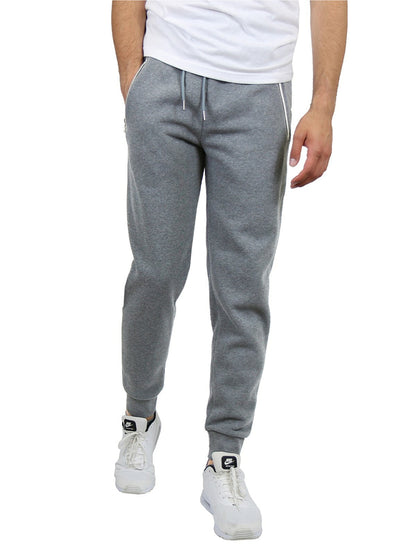Men's French Terry Active Jogger Pants Sweatpants Lounge Sleep Gym S M L XL XXL
