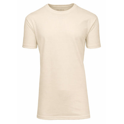 Men’s Modern Fit Crew Neck T-Shirt Soft Breathable Cotton-Poly Blend Casual Tee
