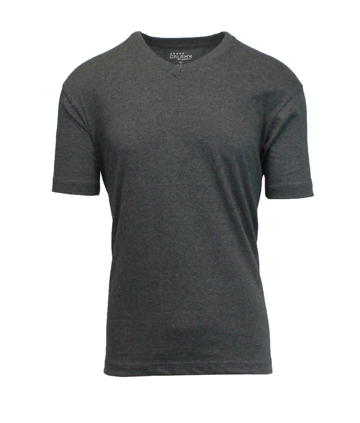 Men's Short Sleeve V-Neck T-Shirts Solid Colors Lounge Active Undershirt