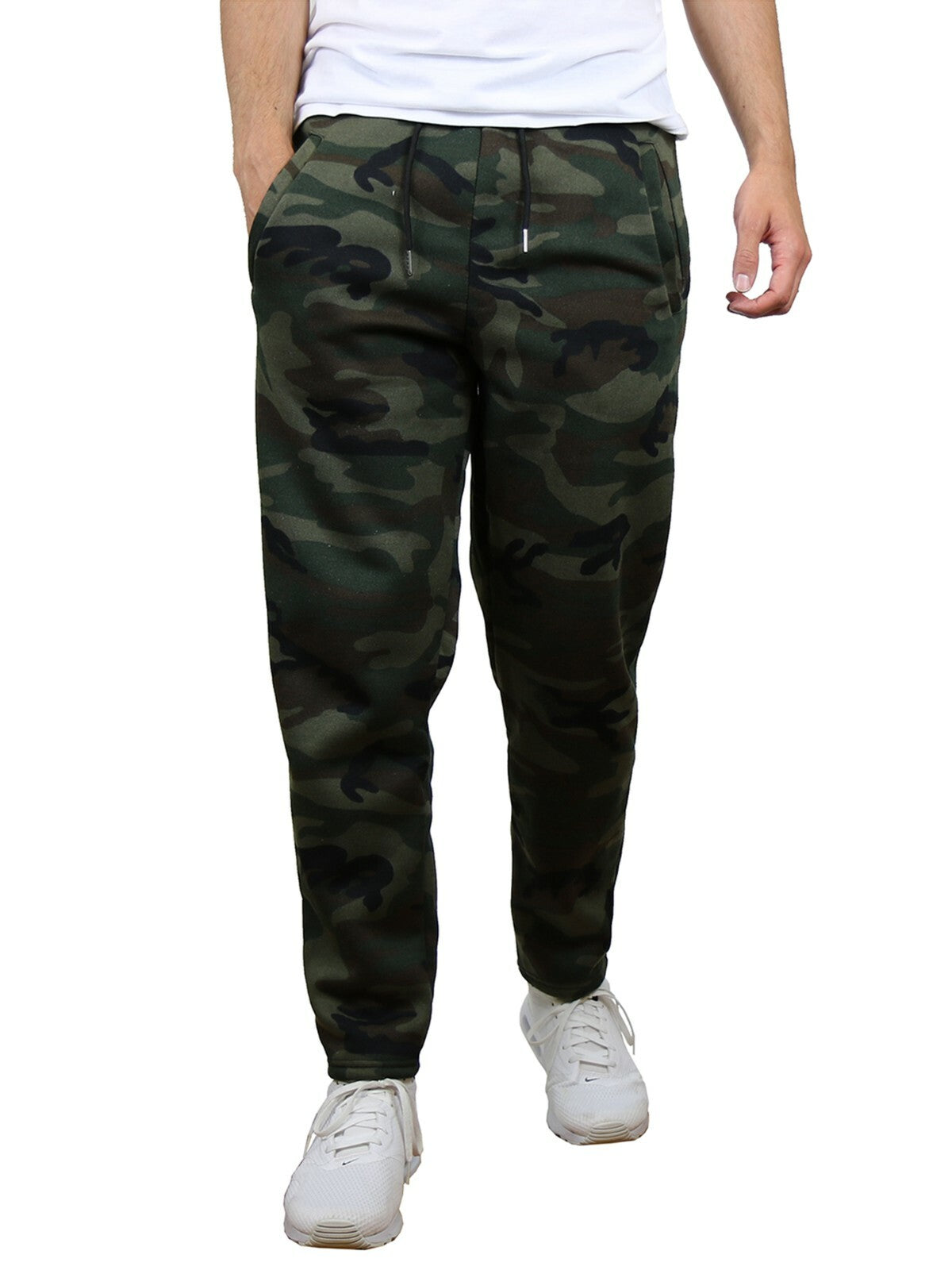 Men's French Terry Active Jogger Pants Sweatpants Lounge Sleep Gym S M L XL XXL