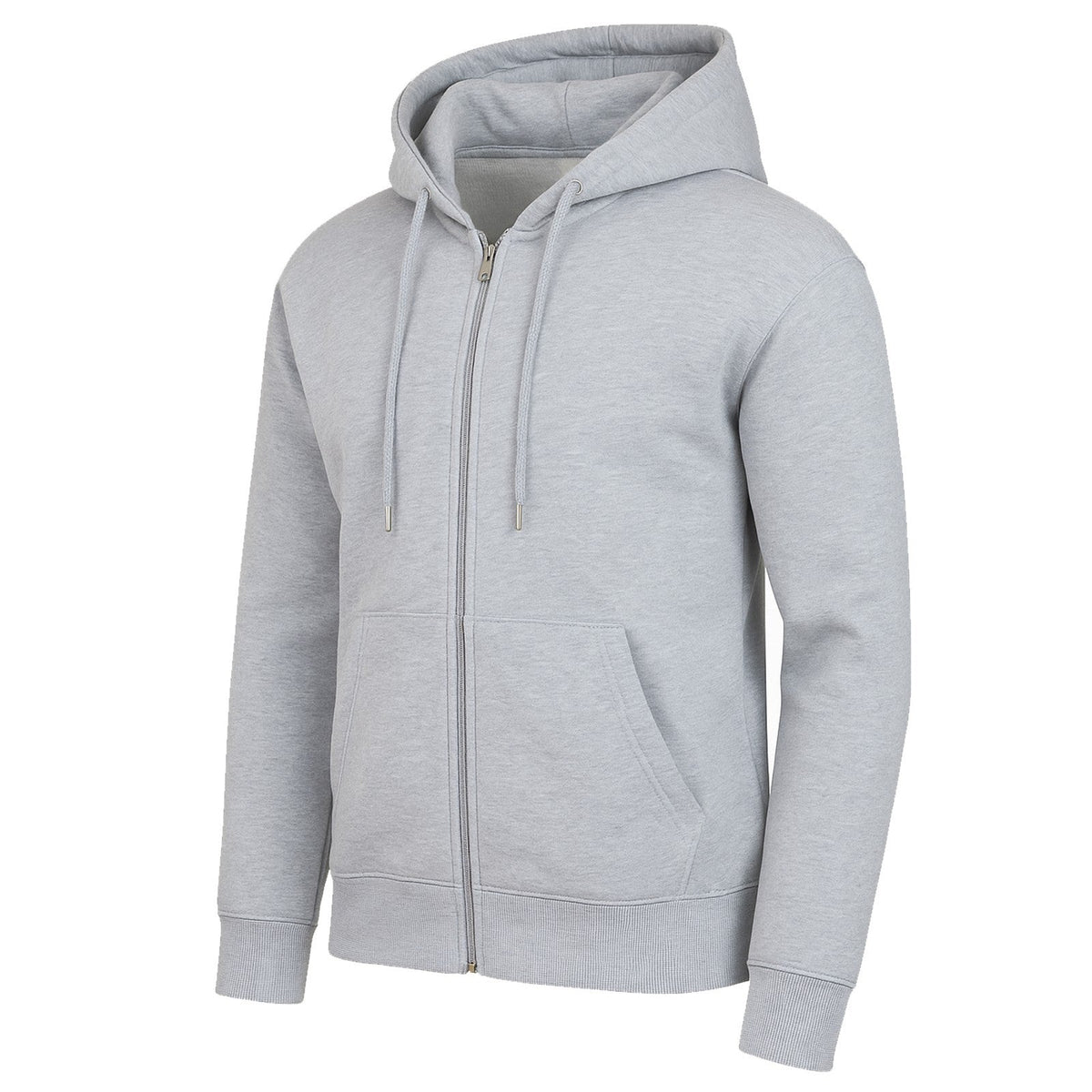 Men's Fleece Lined Zip-Up Hoodie Colors Activewear Fashion Warm NEW (S-2XL)