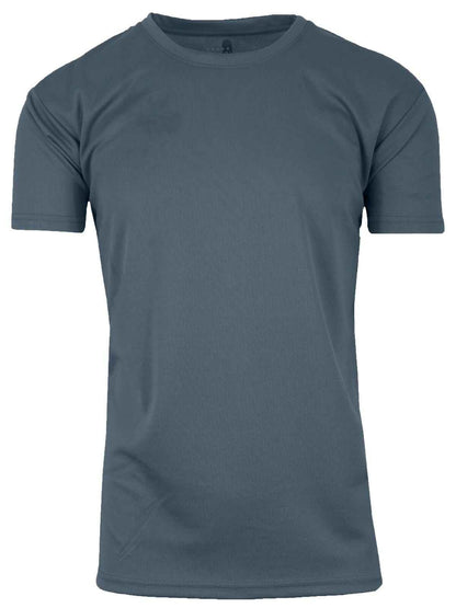 Men's Short Sleeve Moisture Wicking Active Muscle Tees Gym Breathable S-2XL