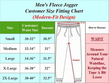 Mens Fleece Track Jogger Pants Sweatpants Running Active Sports Lounge Gym NEW