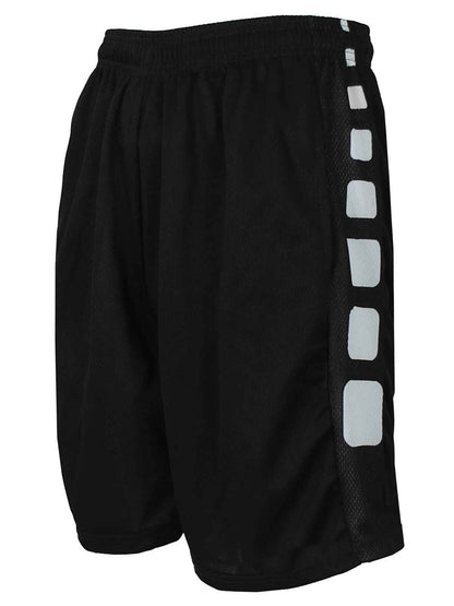 Men's Moisture Wicking Performance Active Mesh Shorts With Side Block Design NEW