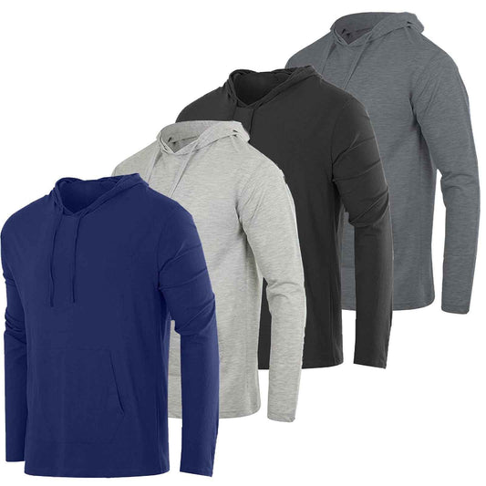 Men’s Breathable Cotton Hoodie with Drawstring & Front Pockets (SIZE- S - 3XL)