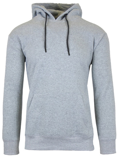 Men's Heavyweight Premium Fabric Fleece Lined Pullover Hoodie (S-2XL)