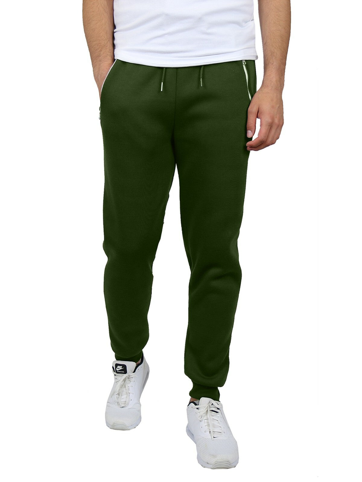 Men's French Terry Active Jogger Pants Sweatpants Lounge Sleep Gym S M L XL XXL