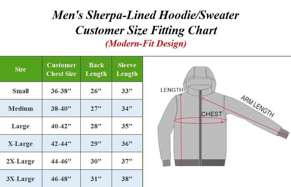 Mens Fleece Lined Zip-Up Hoodie Colors Activewear Fashion Warm NEW (S-2XL)