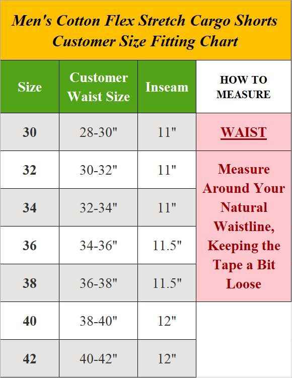 Mens Stretch Cargo Shorts & Stretch Classic Chino Shorts Flat Front Lounge 30-42