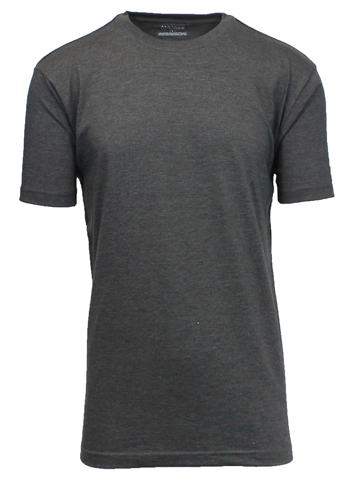 Men’s Modern Fit Crew Neck T-Shirt Soft Breathable Cotton-Poly Blend Casual Tee