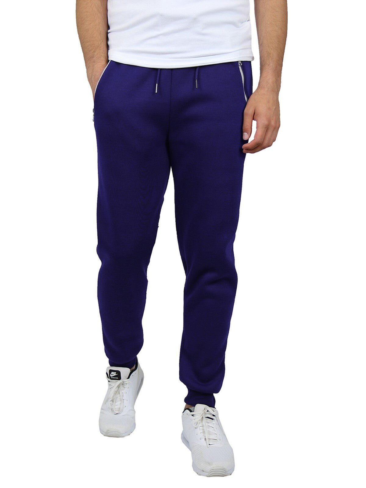 Men's Fleece Track Jogger Pants Sweatpants Running Active Sports Lounge Gym NEW