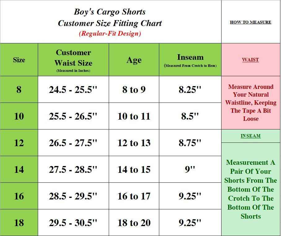 Boys Flex Comfort Super Stretch Cotton Cargo Shorts (Sizes: 8-18) New FREE SHIP