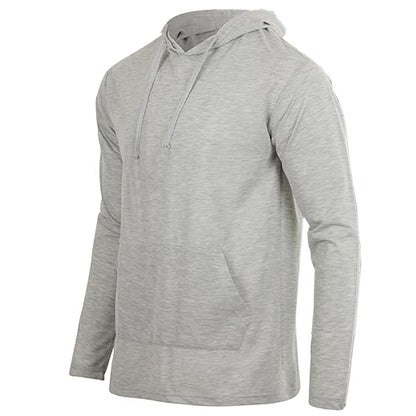 Men’s Breathable Cotton Hoodie with Drawstring & Front Pockets (SIZE- S - 3XL)