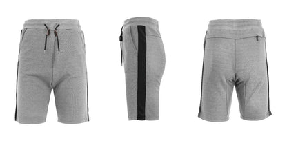 Men's Tech Shorts w/ Side Trim Lounge Active Sports Running Colors Casual Gym NEW