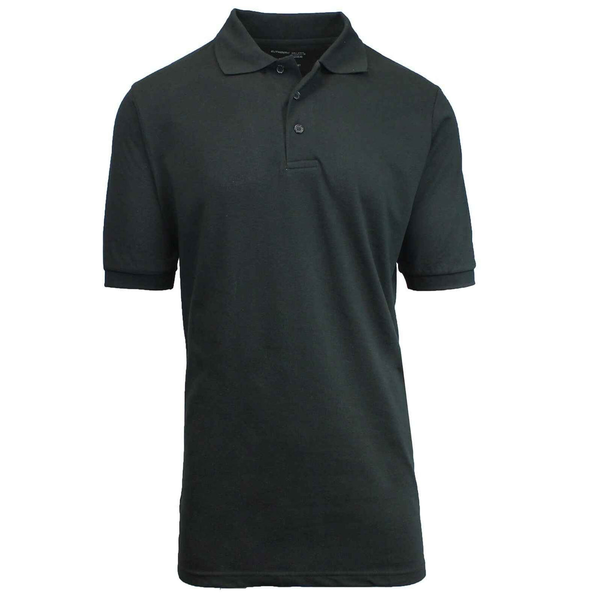 Men Heathered Polo Shirt New Standard Neck Classic NWT Uniform Lounge .