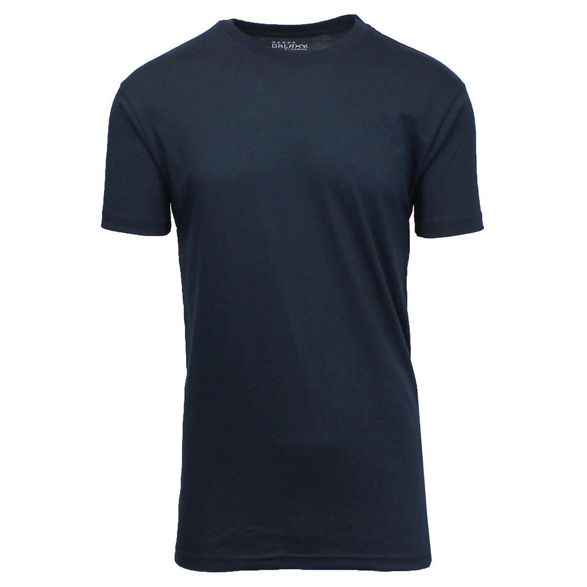 Men’s Modern Fit Crew Neck T-Shirt Soft Breathable Cotton-Poly Blend Casual Tee