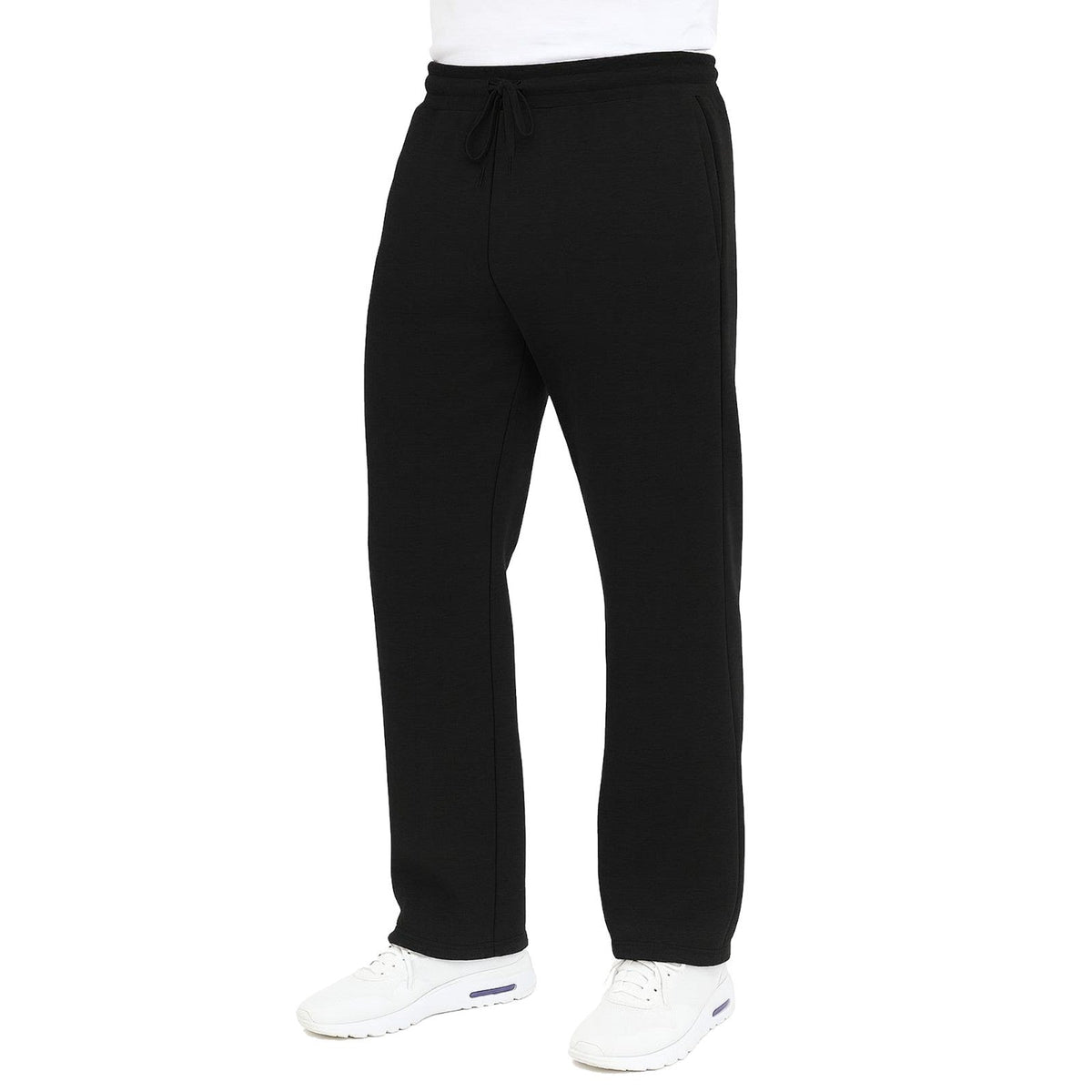 Men's Fleece Track Jogger Pants Sweatpants Running Active Sports Lounge Gym NEW