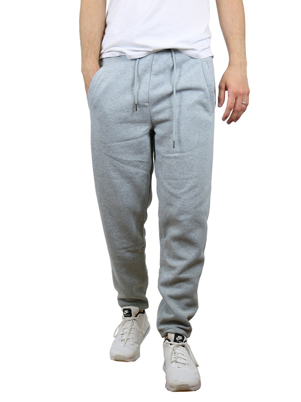 Men's French Terry Active Jogger Pants Sweatpants Lounge Sleep Gym S M L XL XXL