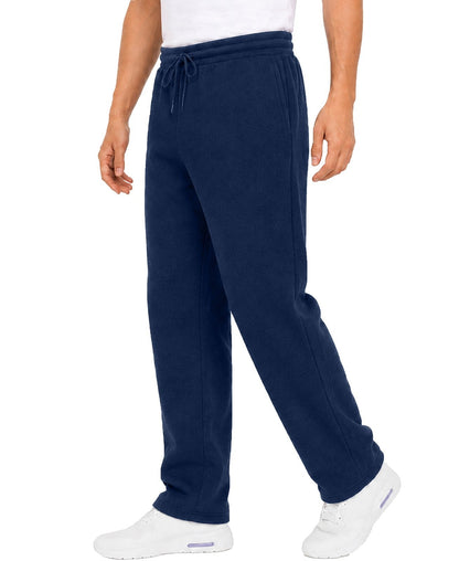 Men's Classic Heavyweight Fleece Sweatpants with Open Bottom (S-3XL)