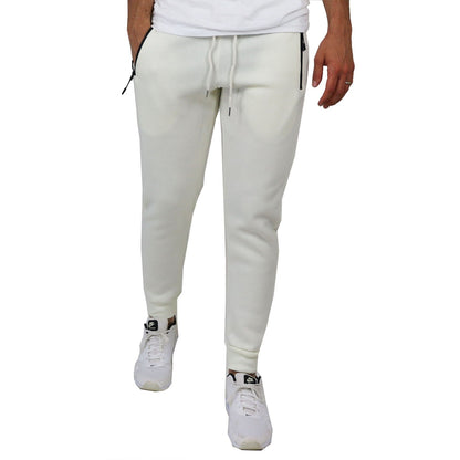 Men's Slim Fit Fleece Jogger Sweatpant Active Gym Lounge Workout Fit Free Shippig