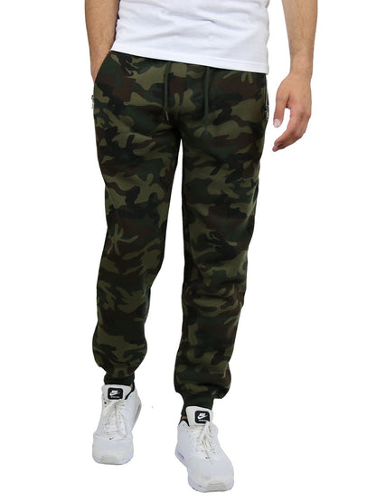 Men's Fleece Track Jogger Pants Sweatpants Running Active Sports Lounge Gym NEW