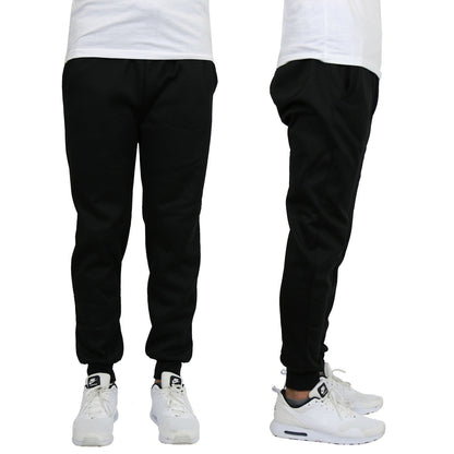Men's Fleece Track Jogger Pants Sweatpants Running Active Sports Lounge Gym NEW