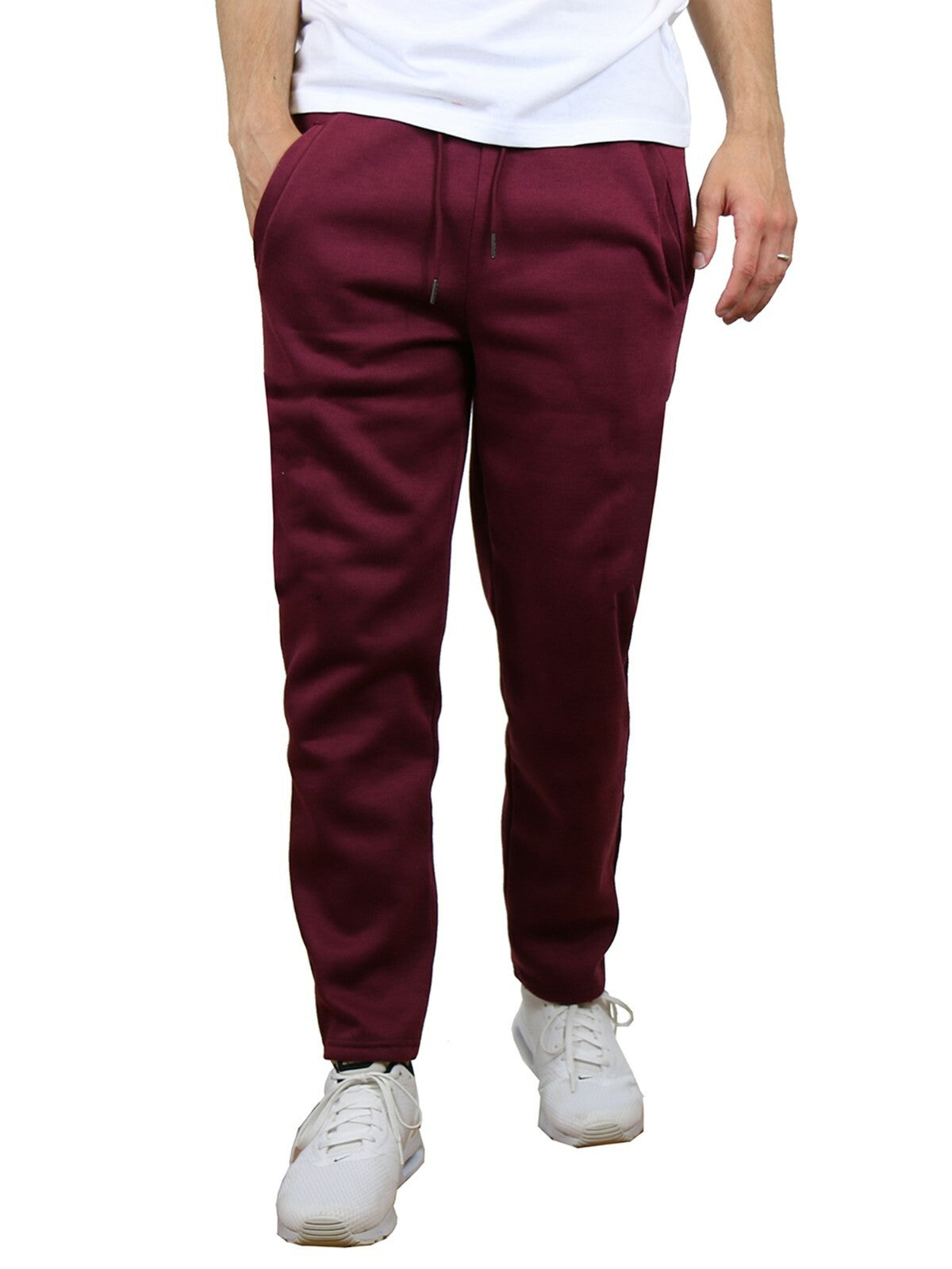 Men's French Terry Active Jogger Pants Sweatpants Lounge Sleep Gym S M L XL XXL