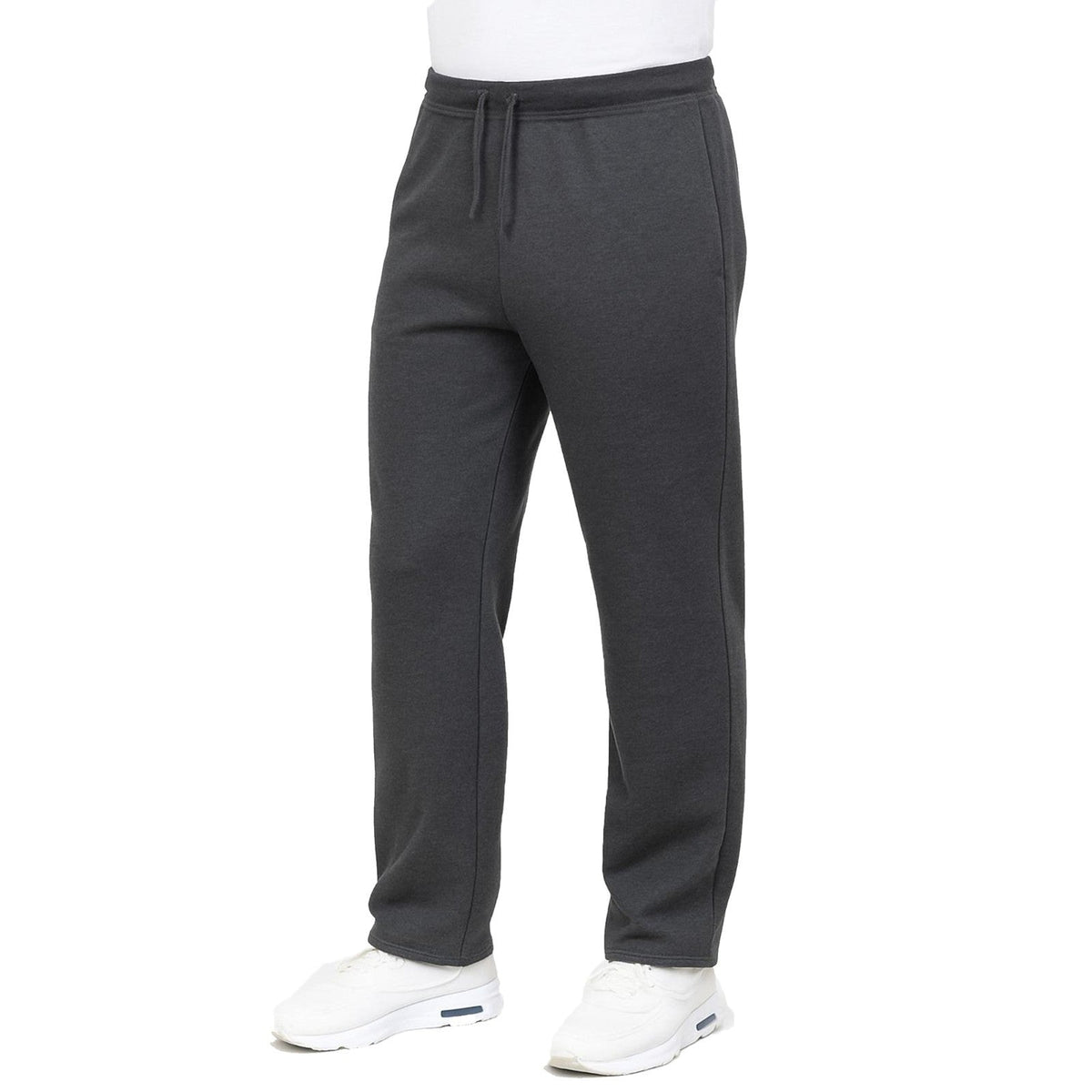 Men's Fleece Track Jogger Pants Sweatpants Running Active Sports Lounge Gym NEW
