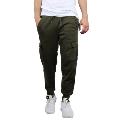 Men's French Terry Active Jogger Pants Sweatpants Lounge Sleep Gym S M L XL XXL