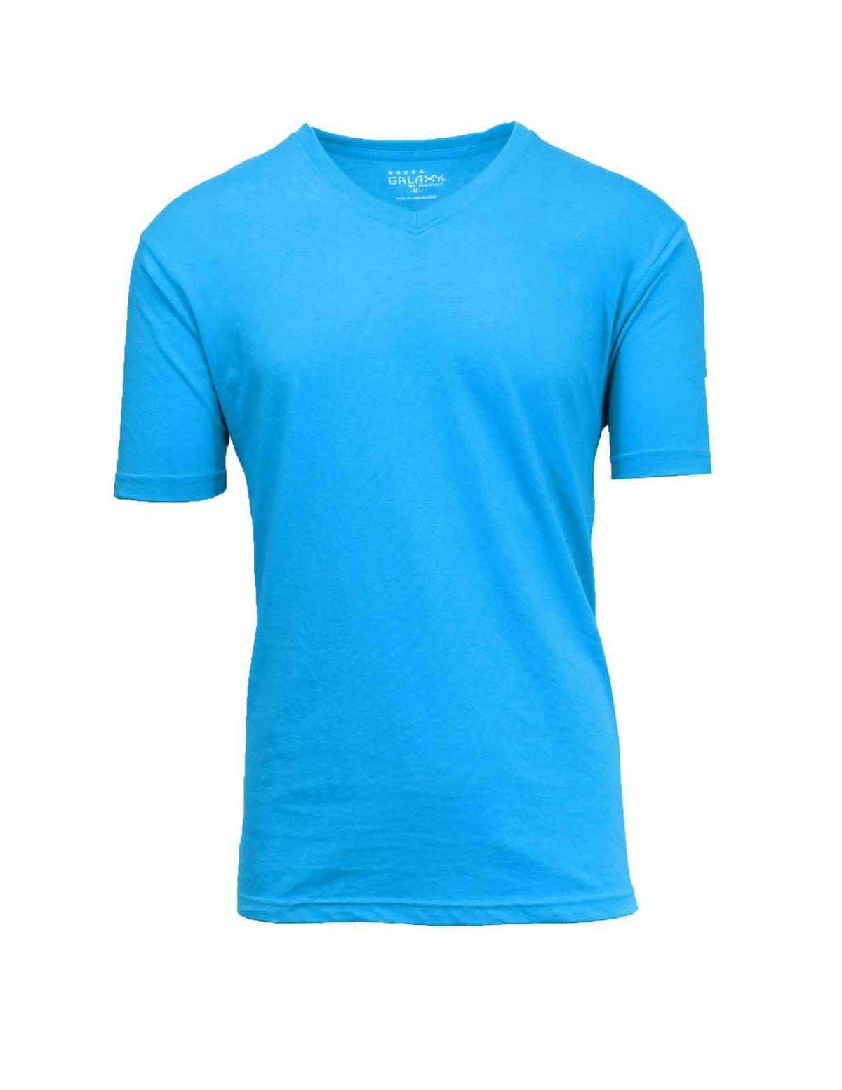 Mens Short Sleeve V-Neck T-Shirts Solid Colors Lounge Active Undershirt NWT
