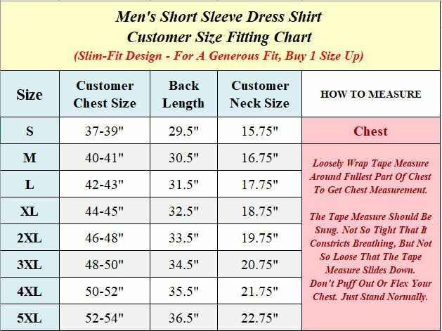 Mens Short Sleeve Solid Dress Shirt Slim Fit Button Down Casual NWT (S-5XL)