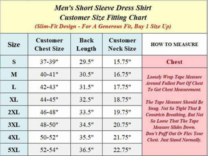 Mens Short Sleeve Solid Dress Shirt Slim Fit Button Down Casual NWT (S-5XL)
