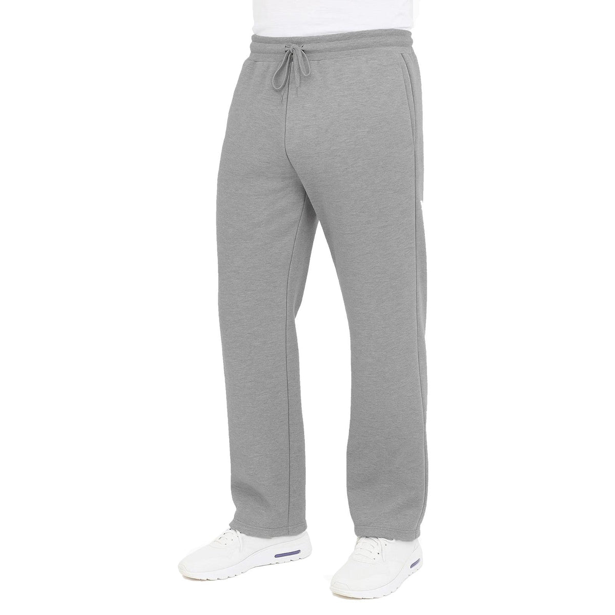 Men's Fleece Track Jogger Pants Sweatpants Running Active Sports Lounge Gym NEW