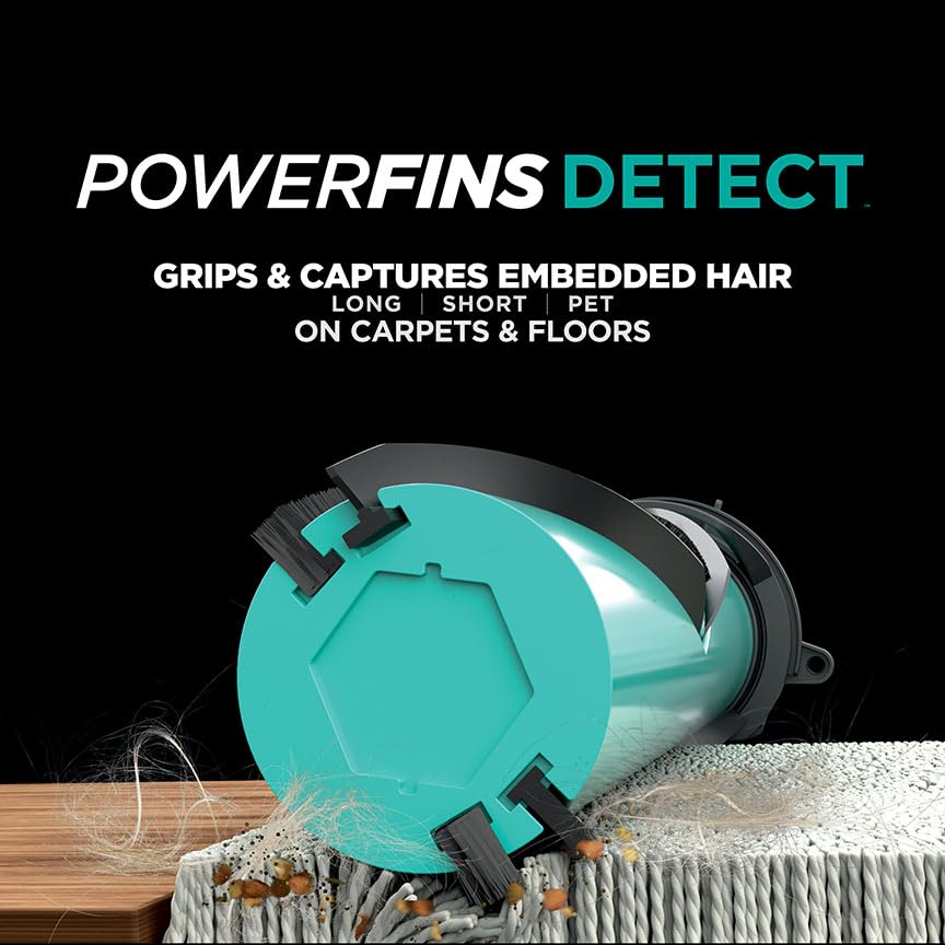 Shark Rotator Lift-Away Vacuum, DuoClean PowerFins, Dark Grey, LA555