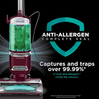 Shark Rotator Lift-Away Vacuum, DuoClean PowerFins, Dark Grey, LA555