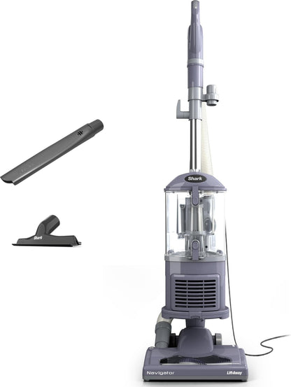 Shark NV752 Rotator Powered Lift-Away TruePet Upright Vacuum with HEPA Filter, Large Dust Cup Capacity, LED Headlights, Upholstery Tool, Perfect Pet Power Brush & Crevice Tool, Bordeaux
