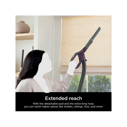 Restored Shark Detect Lift-Away ADV Upright Vacuum, Pet Friendly, Floor Detect, Direction Detect, PowerFins Self-Cleaning Brushroll, LA490 Mauve