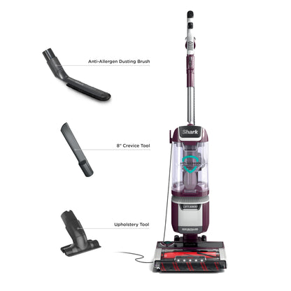 Shark Rotator Lift-Away Vacuum, DuoClean PowerFins, Dark Grey, LA555