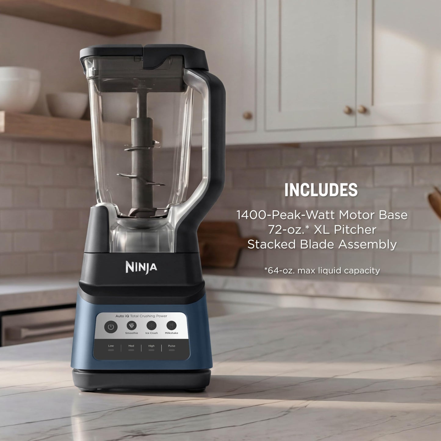 Ninja Professional Plus Kitchen System, 1400WP, Auto-iQ, Grey, BN801