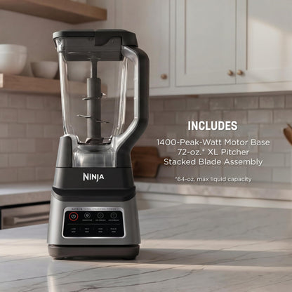 Ninja Professional Plus Kitchen System, 1400WP, Auto-iQ, Grey, BN801
