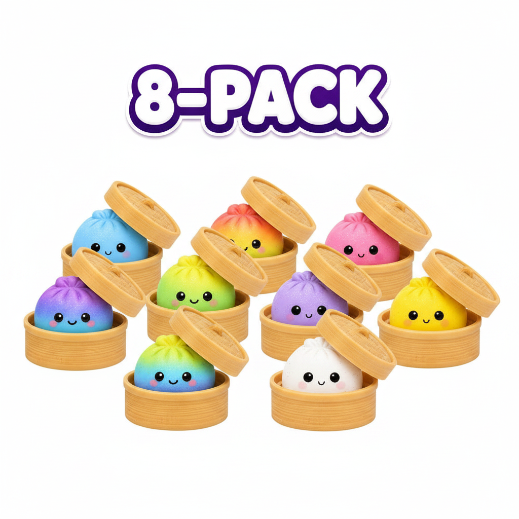 8-Pack Squishy Dumplings