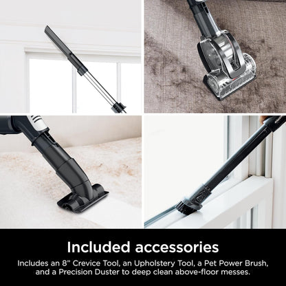 Shark Rotator Lift-Away Vacuum, DuoClean PowerFins, Dark Grey, LA555