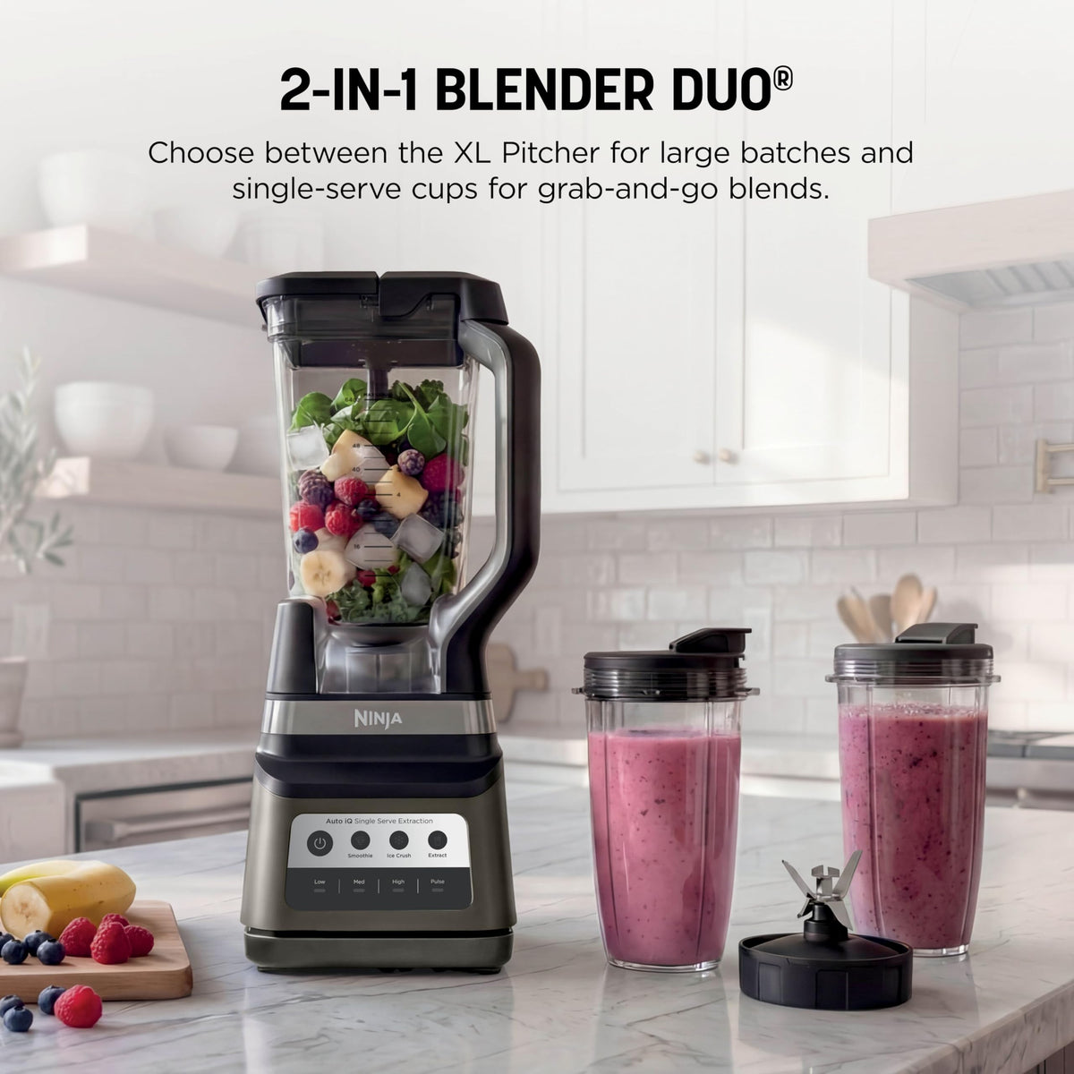 Ninja Professional Plus Kitchen System, 1400WP, Auto-iQ, Grey, BN801