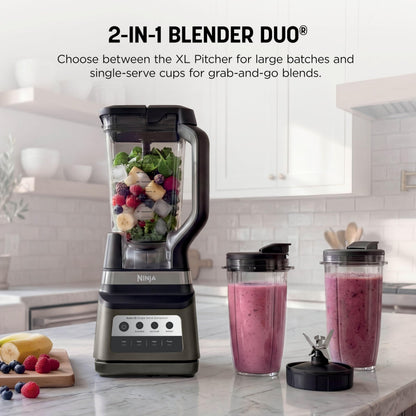 Ninja Professional Plus Kitchen System, 1400WP, Auto-iQ, Grey, BN801